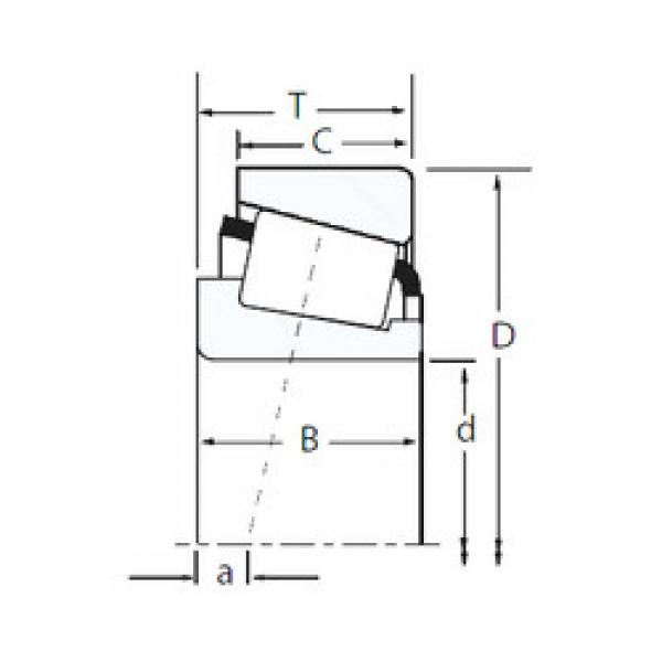 المحامل X32036XM/Y32036XM Timken #1 image