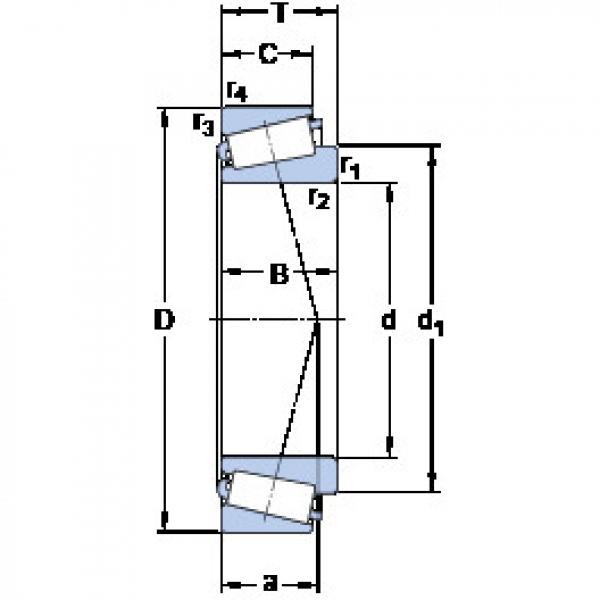 المحامل 31310 J2/QCL7C SKF #1 image