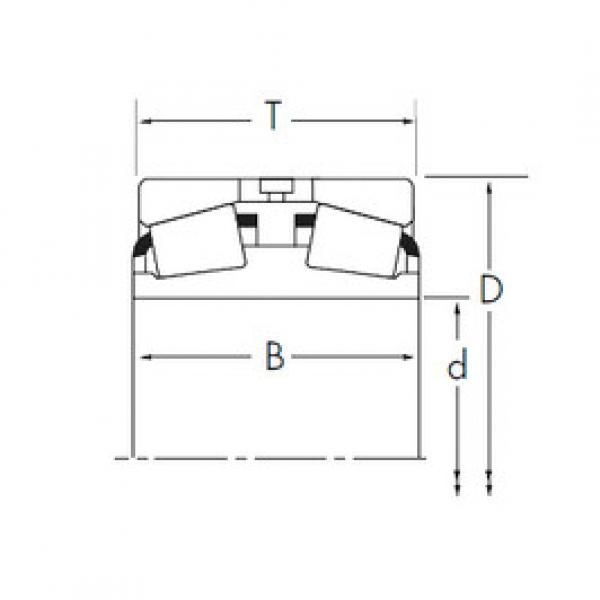 المحامل 13176D/13318+Y1S-13318 Timken #1 image