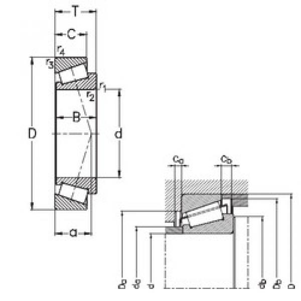 المحامل T5ED060 NKE #1 image