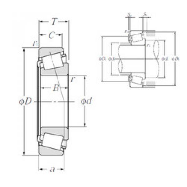 المحامل 32020XU NTN #1 image