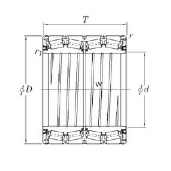 المحامل 4TRS586A KOYO #1 image