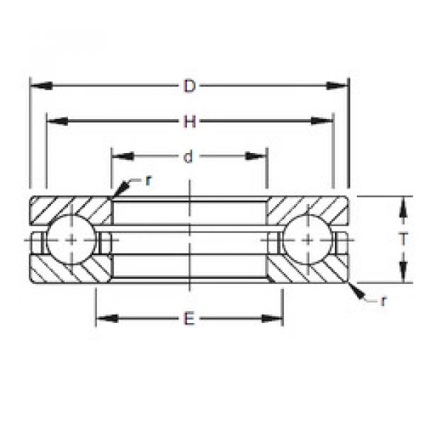 المحامل 52TVB253 Timken #1 image