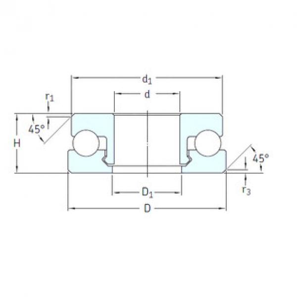 المحامل 51203V/HR22T2 SKF #1 image