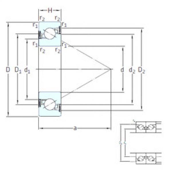 المحامل BSD 45100 CG-2RZ SKF #1 image