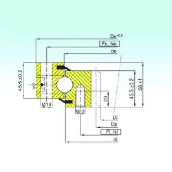 المحامل ZB1.20.0544.200-1SPTN ISB #1 image