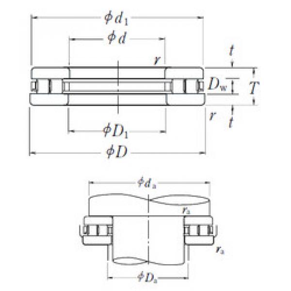 المحامل 180TMP93 NSK #1 image