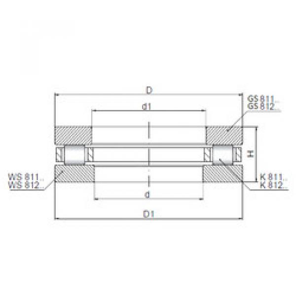 المحامل 81126 ISO #1 image