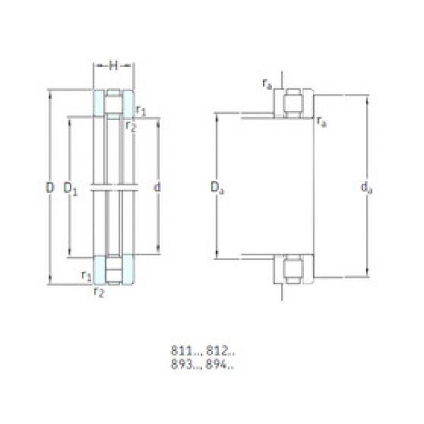 المحامل 81210TN SKF #1 image