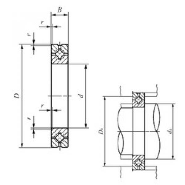 المحامل CRBH 258 A IKO #1 image