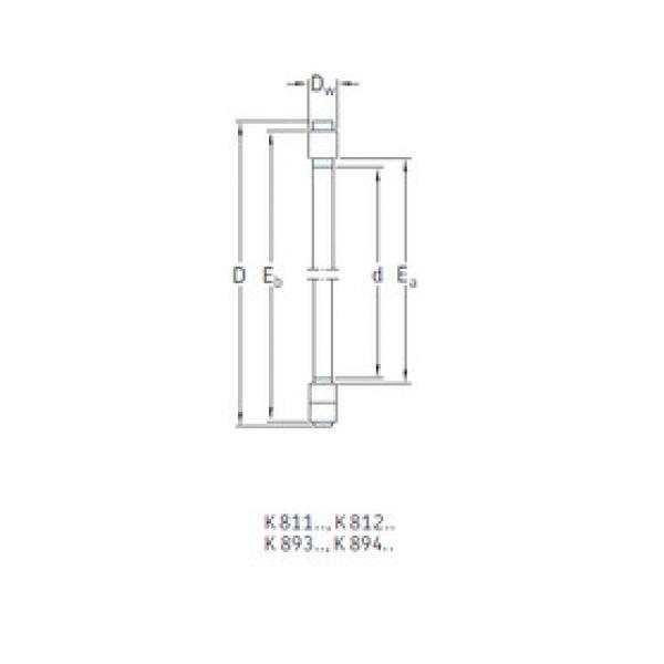 المحامل K81124TN SKF #1 image