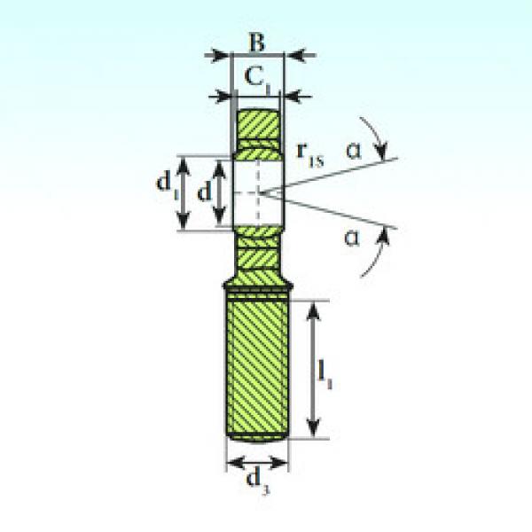 المحامل SA 40 C 2RS ISB #1 image