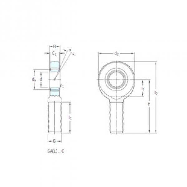 المحامل SA15C SKF #1 image