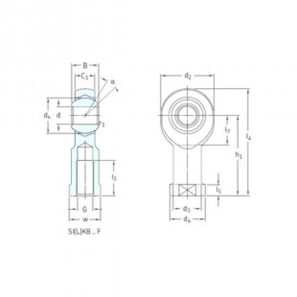 المحامل SILKB14F SKF #1 image