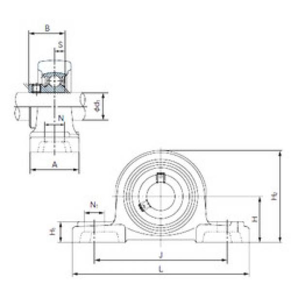 المحامل BP205 NACHI #1 image