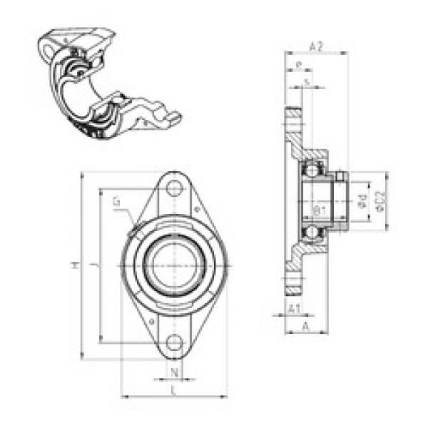 المحامل ESFLE204 SNR #1 image