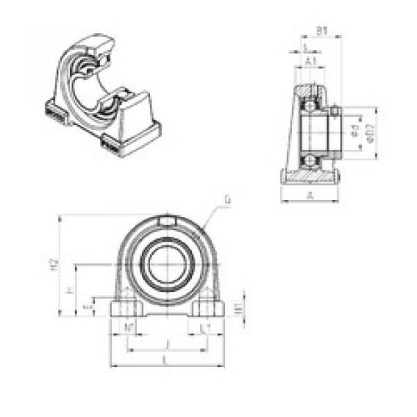 المحامل ESPAE203 SNR #1 image