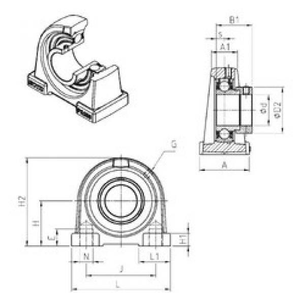 المحامل ESPA203 SNR #1 image