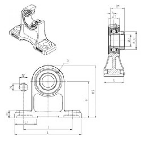 المحامل ESPH207 SNR #1 image