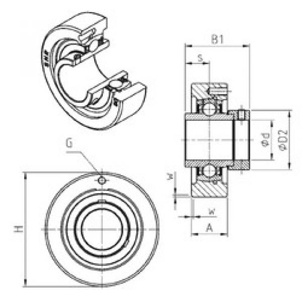 المحامل EXC305 SNR #1 image