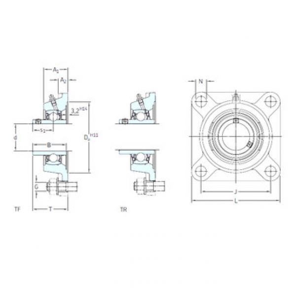 المحامل FYJ 100 TF SKF #1 image