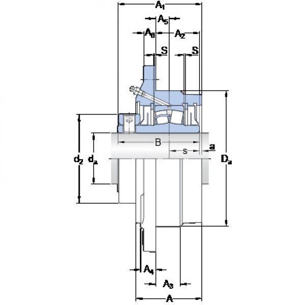 المحامل FYRP 3 7/16-18 SKF #1 image