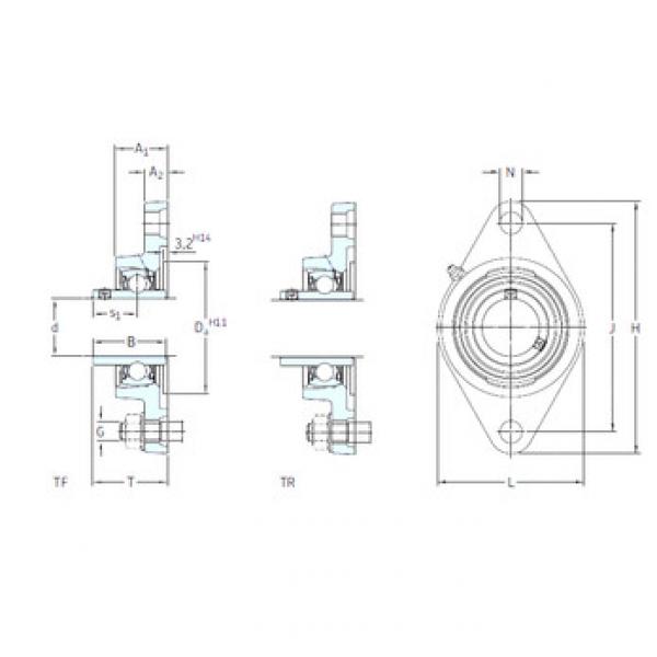 المحامل FYTJ 45 TF SKF #1 image