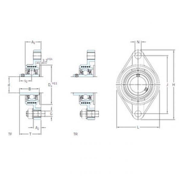 المحامل FYTBK 25 TF SKF #1 image