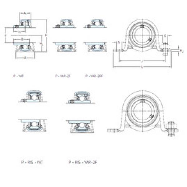 المحامل P 45 WF SKF #1 image