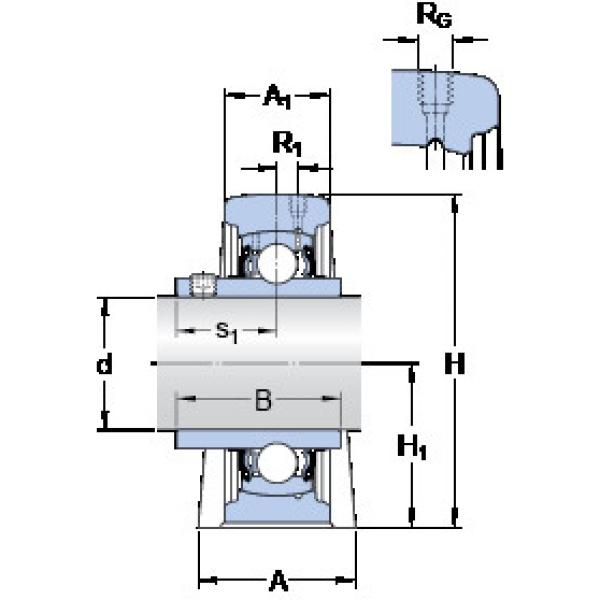 المحامل SYF 25 TF SKF #1 image