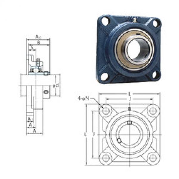 المحامل UCF207-23E FYH #1 image