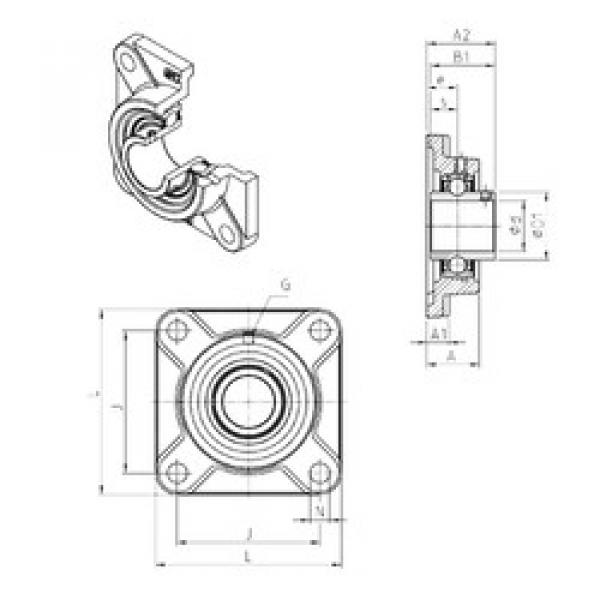 المحامل UCF208 SNR #1 image