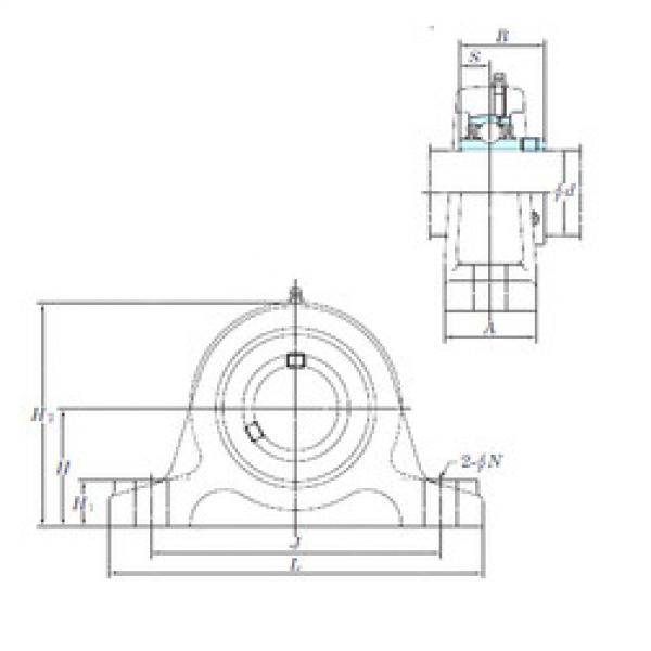 المحامل UCIP328 KOYO #1 image