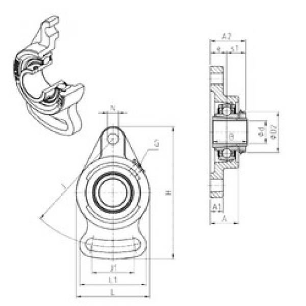 المحامل UKFA210H SNR #1 image