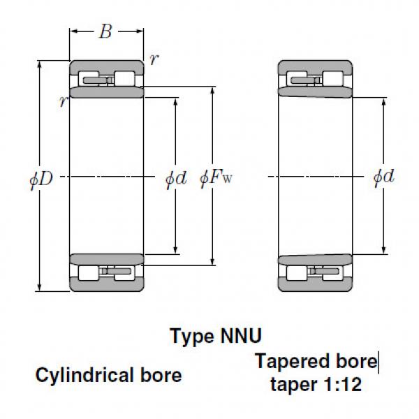 Bearings Cylindrical Roller Bearings NN3960 #1 image