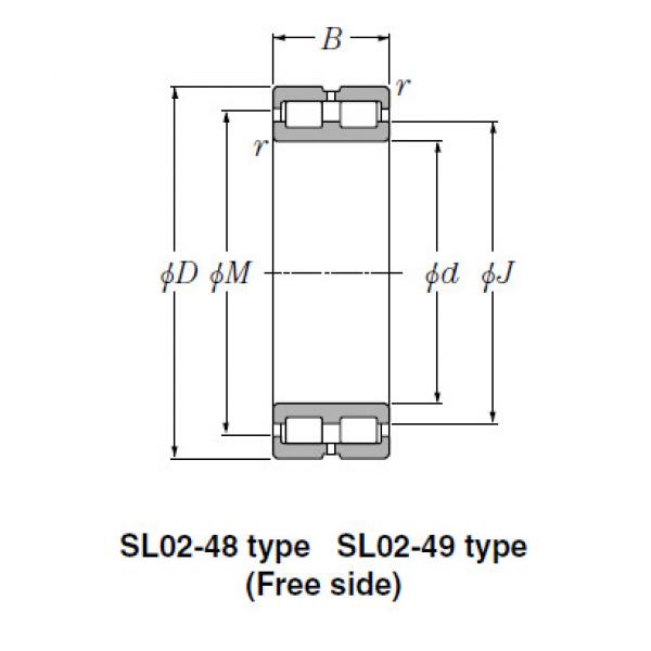 Bearing SL01-4840 #1 image