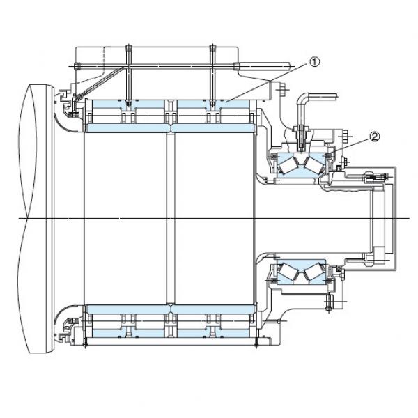 Bearing 160RUBE40APV #1 image