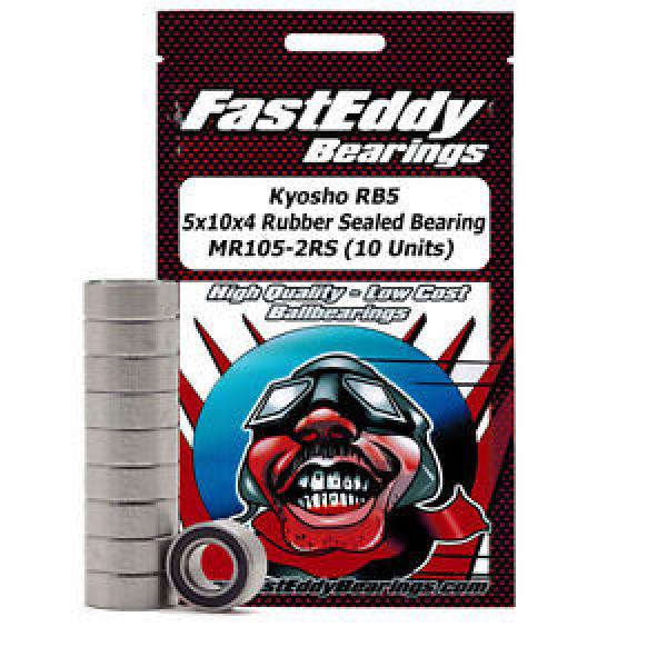 Kyosho RB5 5x10x4 Sealed Bearing MR105-2RS (10 Units) #1 image